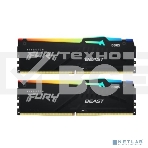 Оперативная память Kingston Fury Beast, DDR5, 32GB (2x16GB), 5200MHz, CL36, с радиаторами, RGB, черный, фото4