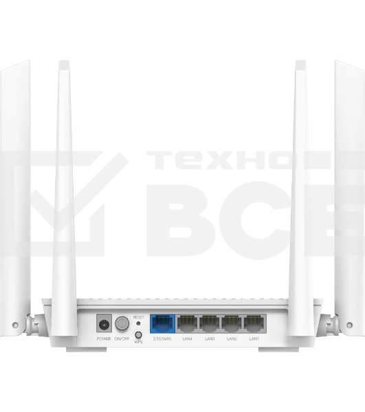 Роутер беспроводной Cudy WR3000H AX3000 100/1000/2500BASE-T