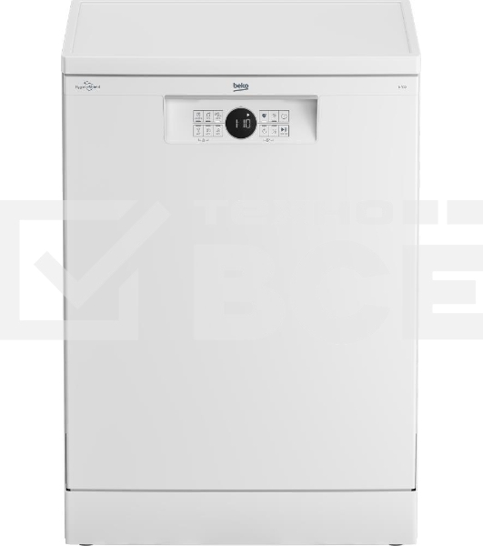 Посудомоечная машина Beko BDFN 26522 W отдельностоящая, белый