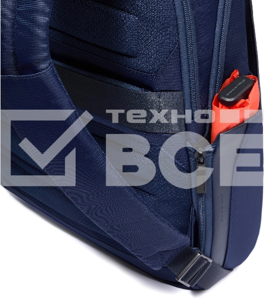 Рюкзак Piquadro Orion CA6620S136/BLU синий ткань/натур.кожа