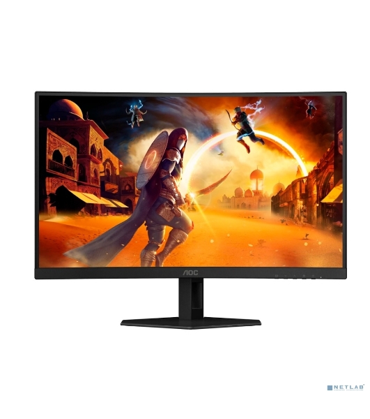 Монитор 27' AOC C27G4ZXE VA 1920x1080, 280 Гц, 0.3 мс, 16:9, 300 кд/м², 2xHDMI, 1xDP, изогнутый 1500R, черный