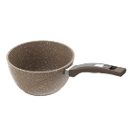 Ковш Мечта Гранит brown 1,7 л, 82806, несъемная ручка, стеклянная крышка, фото 1