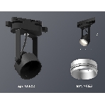Светильник Ambrella light XT6602022 PBK/MCH черный полированный/хром матовый MR16 GU10 (C6602, N6123), фото 1