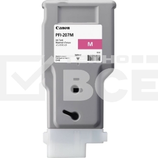 Картридж струйный Canon PFI-207 M пурпурный для для iPF680/685/780/785 300ml (8791B001)