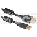 Кабель Defender PRO USB 2.0 кабель удлинительный 1.8м AM/AF , зол.конт, 2фер.фил., фото2