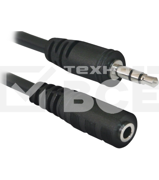 Аудио-кабель Defender Jack02-05 Jack M- Jack F, 1.5 м