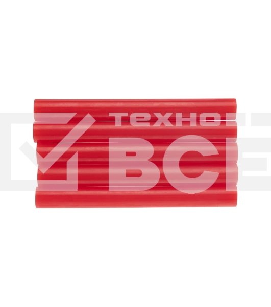 Клеевые стержни Rexant, Ø11 мм, 100 мм, красные, 6 шт., блистер
