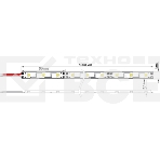 Лента LED 220 В, 13х8 мм, IP67, SMD 5050, 60 LED/m, цвет свечения синий, фото2