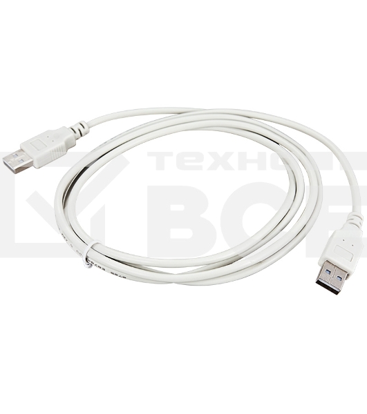 Кабель Rexant  USB A - USB A 3 метра, серый 18-1146