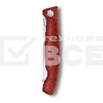 Нож кухонный Victorinox Swiss Classic (6.7831.FB) стальной столовый лезв.110мм серрейт. заточка красный блистер, фото5