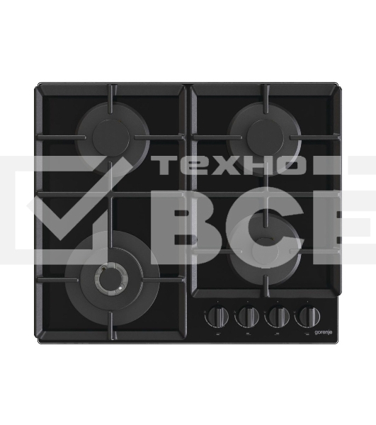 Газовая варочная поверхность Gorenje GTW641EB черный