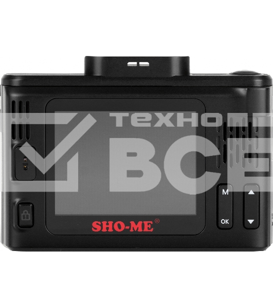 Видеорегистратор с радар-детектором Sho-Me Combo Note WiFi DUO GPS ГЛОНАСС