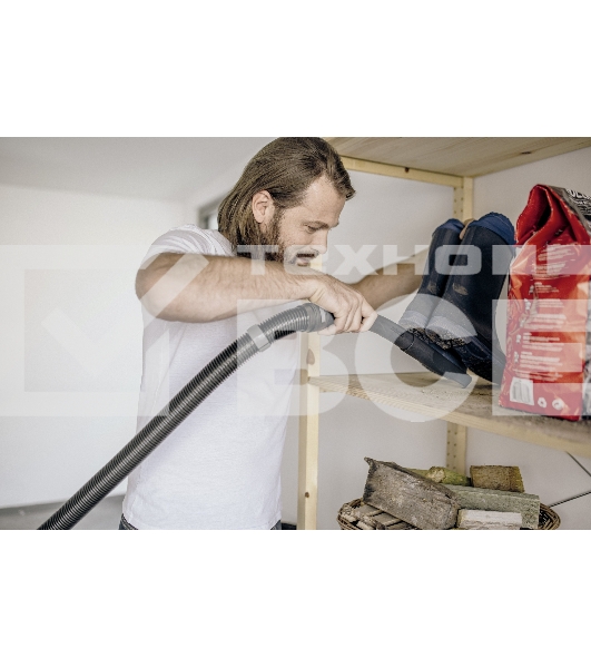 Строительный пылесос Karcher WD 3 P S V-17/4/20 желтый, 1000 Вт, уборка сухая/сбор воды, пылесборник мешок/контейнер, 17 л