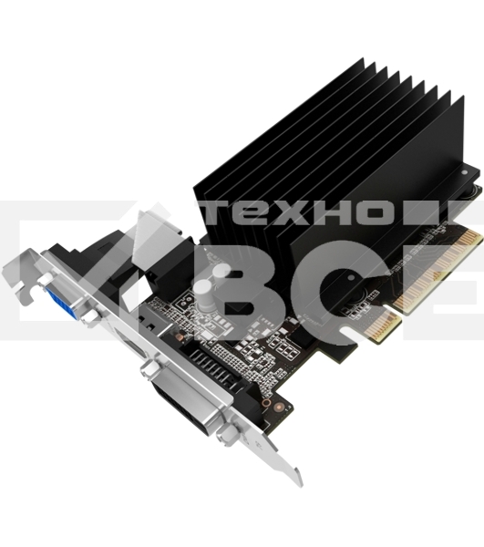 Видеокарта PALIT GeForce GT710 / 2GB DDR3 64bit / D-SUB, DVI-D, HDMI / PA-GT710-2GD3H / RTL