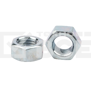 Гайка шестигранная KRANZ DIN 934, M16,  пакет (4шт.)