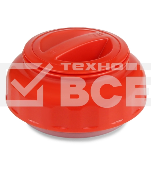 Термос Starwind 30-1800 1.8 л, серебристый/красный, картонная коробка