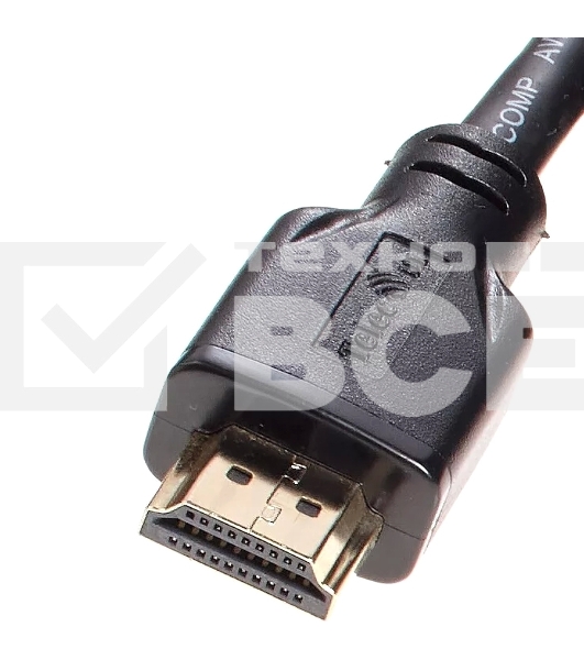 Кабель HDMI 19M/M,ver. 2.1, 8K@60 Hz 1.5m Telecom/VCOM  <TCG255-1.5M>