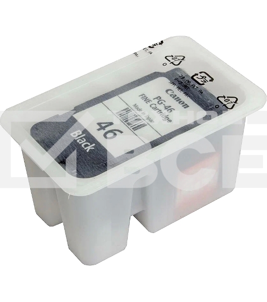 Картридж струйный Canon PG-46 9059B001 черный для Canon Pixma E404/E464 (15мл)