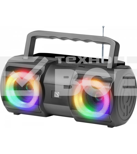 Акустическая система Defender Beatbox 20 черный Мощность звука 20 Вт да 1 кг