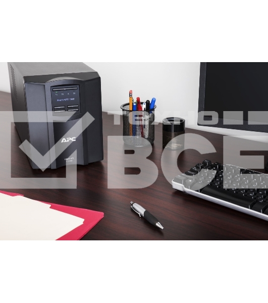 Источник бесперебойного питания APC Smart-UPS SMT1500IC 1000Вт 1500ВА черный