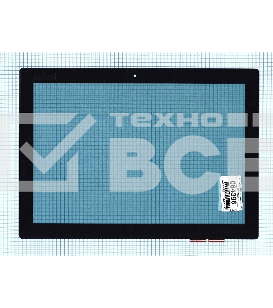 Сенсорное стекло (тачскрин) для Lenovo Miix 700-12ISK черное