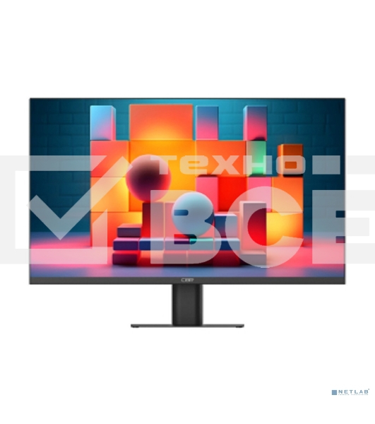 Монитор 23.8' CBR MF-240A IPS 1920x1080, 75 Гц, 5 мс, 16:9, 250 кд/м², HDMI, VGA, регулировка наклона, черный