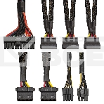 Компьютерный корпус Minitower ExeGate mEVO-9302-NPX400 (mATX, БП 400NPX с вент. 12см, 2*USB+1*USB3.0, HD аудио, черный, с RGB подсветкой), фото7