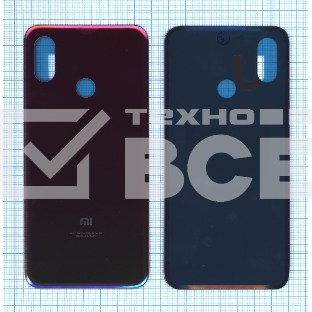 Задняя крышка для Xiaomi Mi 9 фиолетовая