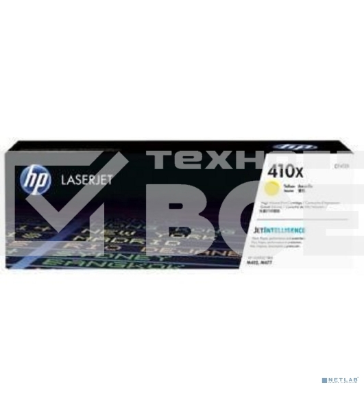 Контрактный Картридж лазерный HP 410X Contractual High Yield Yellow Original LaserJet Toner Cartridge