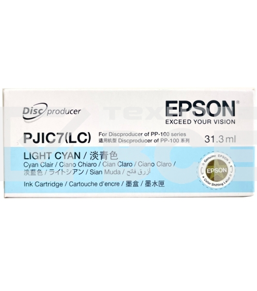 Картридж струйный EPSON PJIC7 светло-голубой для Discproducer PP-100 (C13S020448/C13S020689)