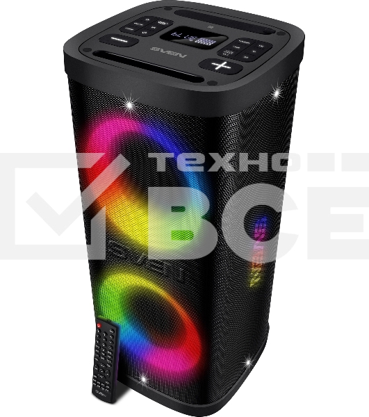 Мобильные колонки Sven PS-950 2.0 черные 2x80 W Bluetooth