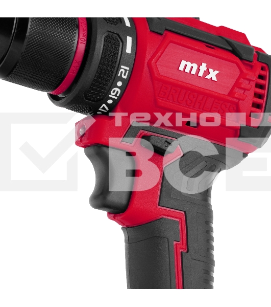 Дрель-шуруповерт аккумуляторная бесщет. CDS-BL-20, Li-Ion, 20 В MTX