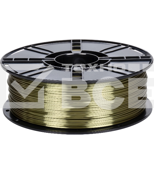Пластик для принтера 3D Cactus CS-3D-PLA-1KG-S-BRON PLA SILK d1.76мм 1кг L326м 1цв.