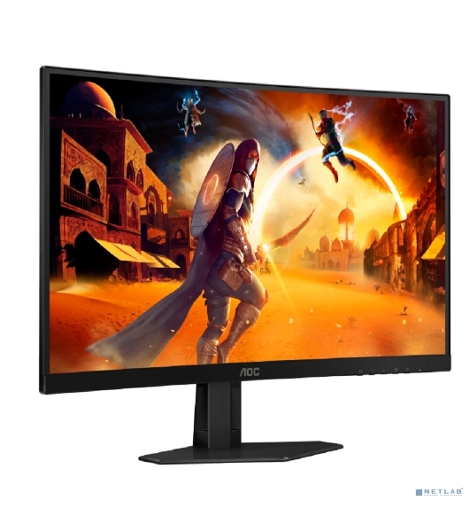 Монитор 27' AOC C27G4ZXE VA 1920x1080, 280 Гц, 0.3 мс, 16:9, 300 кд/м², 2xHDMI, 1xDP, изогнутый 1500R, черный