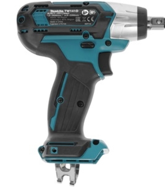 Гайковерт акк Makita TW141DZ (уд),12В,Li-ion,0-3200у\м,145Нм,квадрат1\2',1.1кг,кор,подсв,M8-M16,б\а
