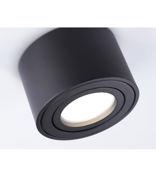 Светильник Ambrella light TN223 SBK черный песок GU5.3 D80*50