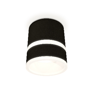 Светильник Ambrella Light XS8111005 SBK/FR черный песок/белый матовый GX53 (C8111, N8445)