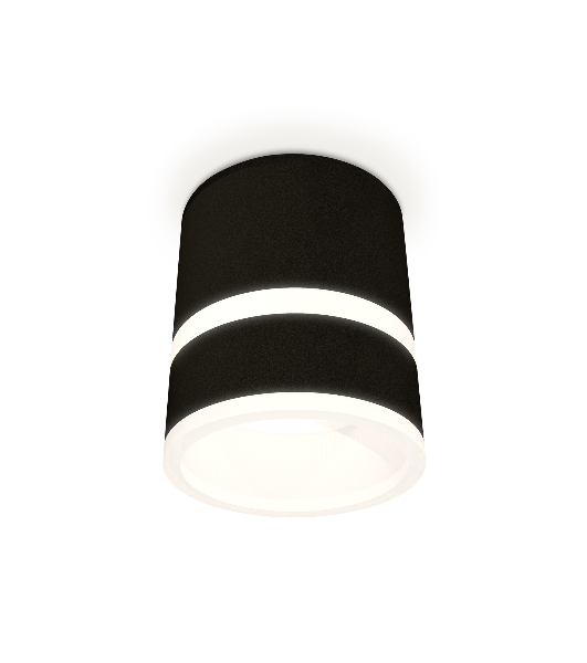 Светильник Ambrella Light XS8111005 SBK/FR черный песок/белый матовый GX53 (C8111, N8445)
