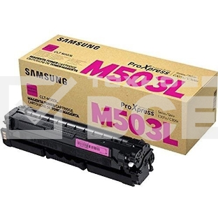 Картридж лазерный Samsung CLT-M503l SU283A пурпурный для Samsung C3010/C3060 (5000стр.)