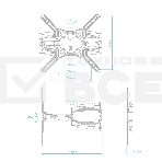 Кронштейн ONKRON M5 для телевизора 37