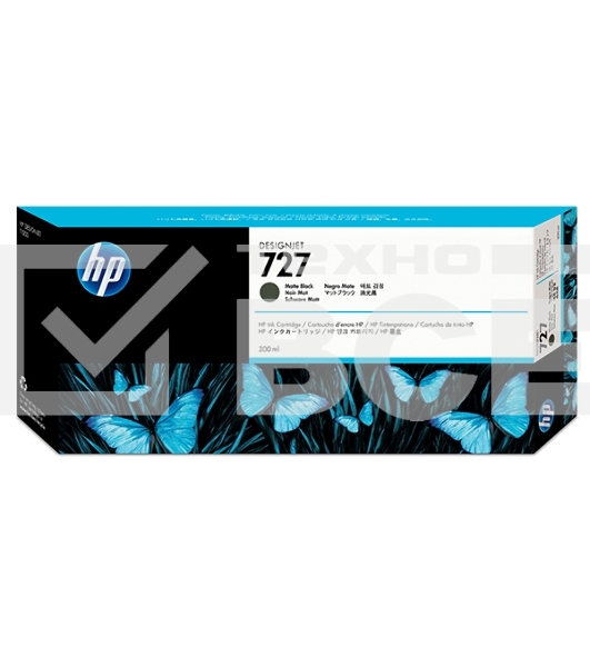 Картридж струйный HP 727 с серыми чернилами для принтеров Designjet, 300 мл