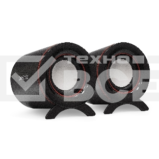 Акустическая система 2.0 ExeGate EX287051RUS Disco 150 (питание USB, 2х5Вт (10Вт RMS), 100-20000Гц, черный)