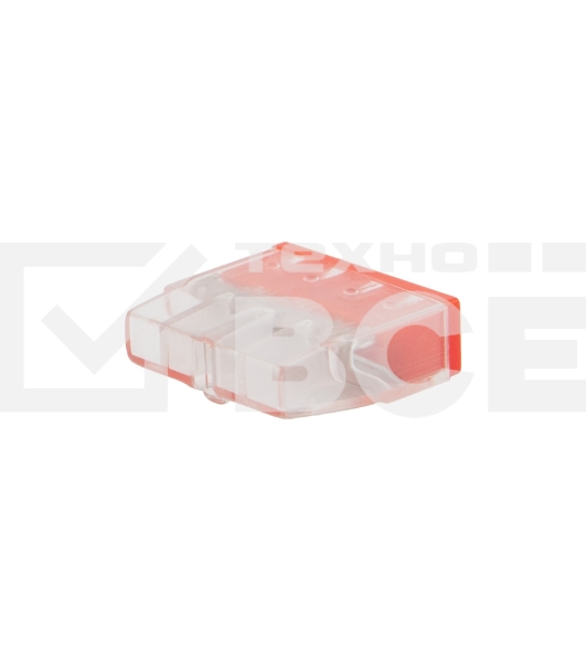 Экспресс-клемма Rexant СМК 2273-204, 4-проводная 0.5-2.5 мм², прозрачная, блистер (5 шт./уп.)