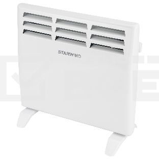Конвектор Starwind SHV1010 белый, 1000 Вт, 15 м2, термостат