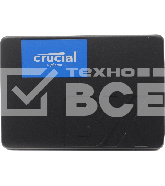 Накопитель SSD Crucial BX500, 1Tb, SATA III, 2.5