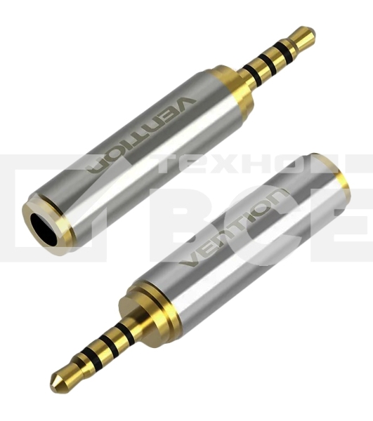 Переходник Vention Jack 3.5 mm F/2.5mm M VAB-S02