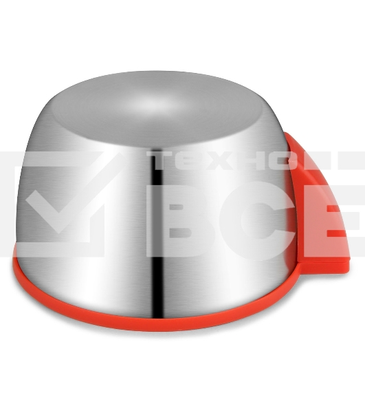 Термос Starwind 30-1800 1.8 л, серебристый/красный, картонная коробка