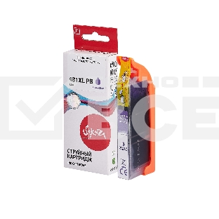 Картридж струйный Sakura 2048C001 (481XL Photo-Black) для Canon, фото-голубой, 12 мл., 4700 к.