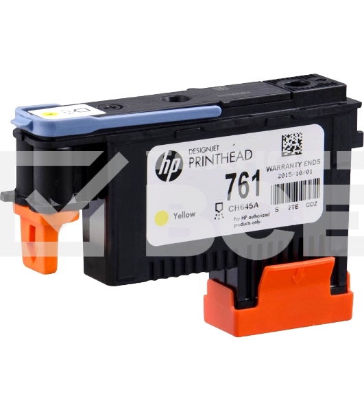 Картридж струйный HP 761 CH645A желтый печатающая головка для HP DJ T7100
