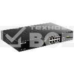 Коммутатор D-Link DGS-1010MP/A1A, L2 Unmanaged Switch with 9 10/100/1000Base-T portsand 1 1000Base-X SFPports(8 PoE ports 802.3af/802.3at (30 W), PoE Budget 125 W), фото8